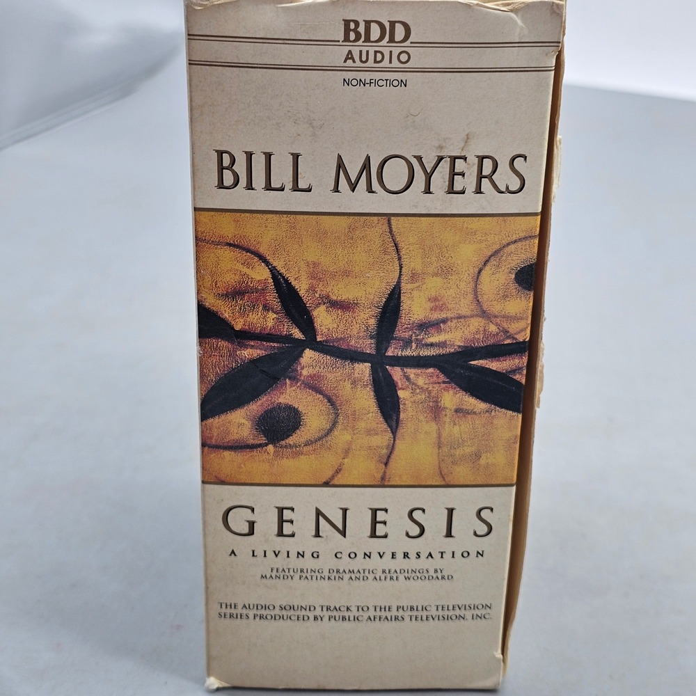 Bill Moyers Genesis A Living Conversation 10 Cassette Audio Set BDD 1996